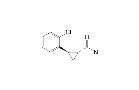 (-)-(1R,2R)-2-(2-chlorophenyl)cyclopropanecarboxamide