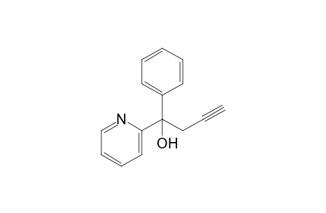 alpha-PHENYL-alpha-(2-PROPYNYL)-2-PYRIDINEMETHANOL