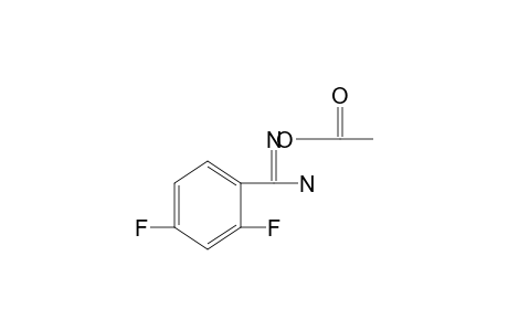 O-acetyl-2,4-difluorobenzamidoxime