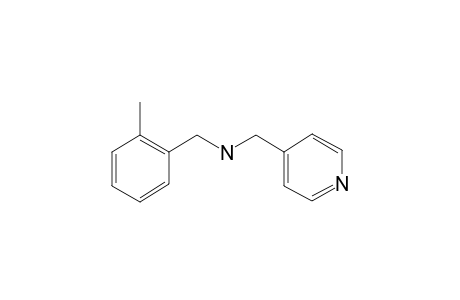 (2-Methylphenyl)-N-(4-pyridinylmethyl)methanamine