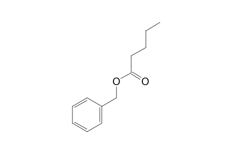 Pentanoic acid, phenylmethyl ester