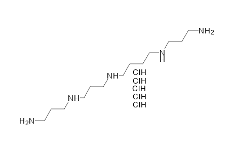 3-amino-3'-{{4-[(3-aminopropyl)amino]butyl}amino}dipropylamine, pentahydrochloride