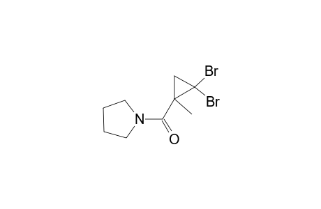 1-[(2,2-dibromo-1-methylcyclopropyl)carbonyl]pyrrolidine