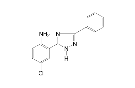5-(2-amino-5-chlorophenyl)-3-phenyl-1H-1,2,4-triazole