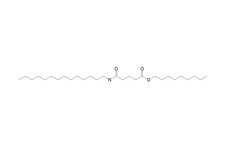 Glutaric acid, monoamide, N-tetradecyl-, nonyl ester