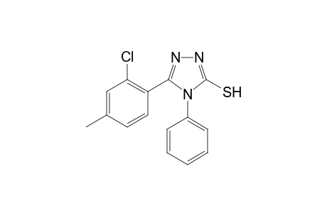3-(2-Chloranyl-4-methyl-phenyl)-4-phenyl-1H-1,2,4-triazole-5-thione