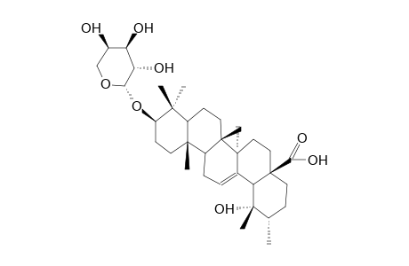 3-O-A-L-ARABINOPYRANOSYL POMOLIC ACID