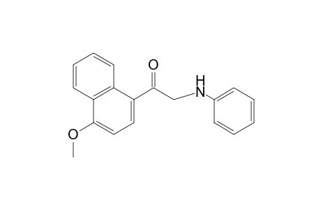 2-ANILINO-4'-METHOXY-1'-ACETONAPHTHONE