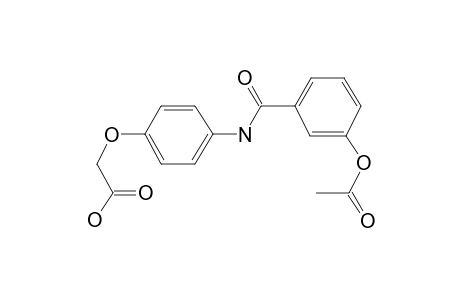 Acetic acid, [4-(3-acetoxybenzoylamino)phenyl] ester