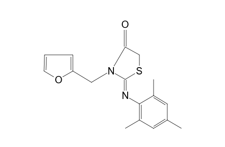 3-furfuryl-2-(mesitylimino)-4-thiazolidinone