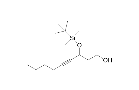 4-((Tert-butyldimethylsilyl)oxy)dec-5-yn-2-ol