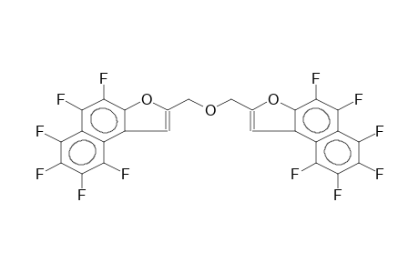 DI(4,5,6,7,8,9-HEXAFLUORONAPHTHO[2,1-B]FURAN-2-YLMETHYL) ETHER