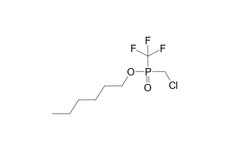 HEXYL TRIFLUOROMETHYL(CHLOROMETHYL)PHOSPHINATE