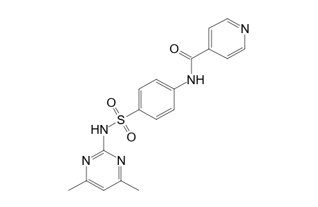 4'-[(4,6-dimethyl-2-pyrimidinyl)sulfamoyl]isonicotinanilide