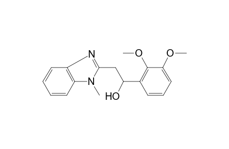1-(2,3-Dimethoxyphenyl)-2-(1-methyl-1H-benzimidazol-2-yl)ethanol