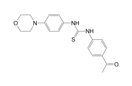 Thiourea, 1-(4-acetylphenyl)-3-(4-morpholin-4-ylphenyl)-