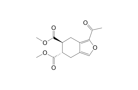 DIMETHYL_1-ACETYL-4,5,6,7-TETRAHYDROBENZO-[C]-FURAN-TRANS-5,6-DICARBOXYLATE