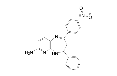 8-Amino-2-phenyl-4-(nitrophenyl)-2,3-dihydro-1H-pyrido[2,3-b][1,4]diazepine