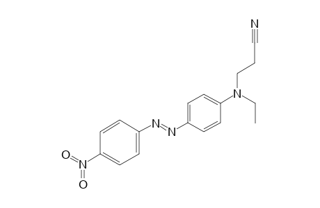 3-{N-ethyl-p-[(p-nitrophenyl)azo]anilino}propionitrile