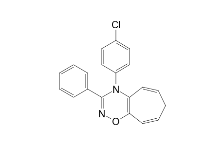 4-(4-chlorophenyl)-3-phenyl-7H-cyclohepta[e][1,2,4]oxadiazine