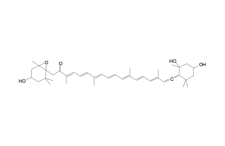 .beta.,.beta.-Carotene, 6',7'-didehydro-5,6-epoxy-5,5',6,6',7,8-hexahydro-3,3',5'-trihydroxy-8-oxo-