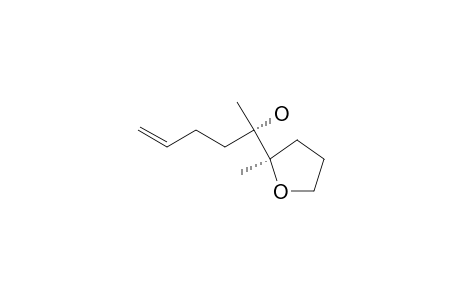 2-Furanmethanol, .alpha.-3-butenyltetrahydro-.alpha.,2-dimethyl-, (R*,S*)-