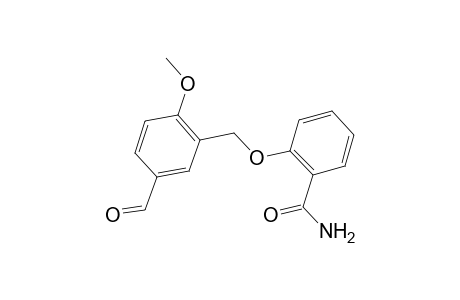 Benzamide, 2-(3-formyl-6-methoxybenzyloxy)-