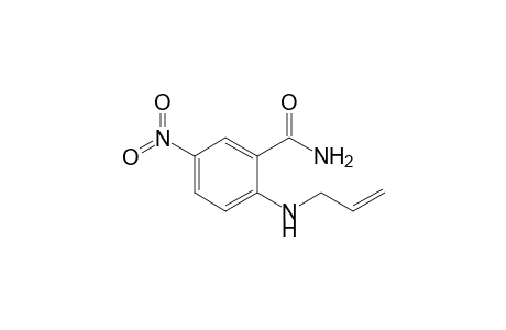 5-Nitro-2-(prop-2'-enylamino)benzamide