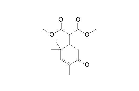 5-[BIS-(METHOXYCARBONYL)-METHYL]-2,4,4-TRIMETHYLCYCLOHEX-2-ENONE