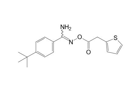 p-tert-butyl-O-[(2-thienyl)acetyl]benzamidoxime