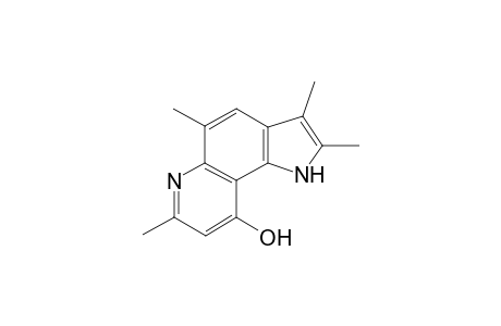 2,3,5,7-tetramethyl-1H-pyrrolo[2,3-f]quinolin-9-ol