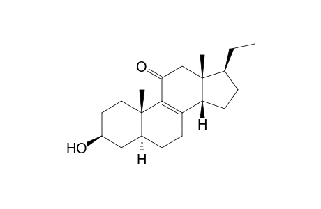 3b-hydroxy-5a,14b-pregn-8(9)-en-11-one