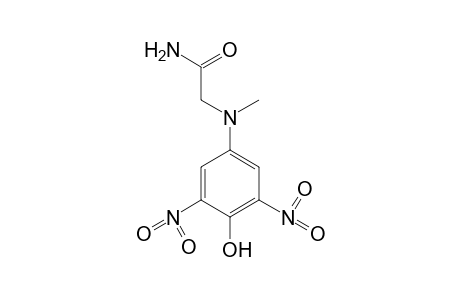 N'-(3,5-dinitro-4-hydroxyphenyl)sarcosinamide