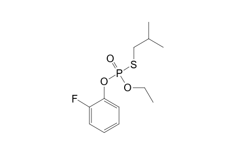 Phosphorothioic acid, O-ethyl O-(2-fluorophenyl) S-(2-methylpropyl) ester