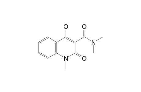 1,2-dihydro-4-hydroxy-2-oxo-N,N-1-trimethyl-3-quinolinecarboxamide