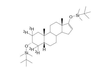 2,2,4,4-Tetradeutero-etiocholanolone 16-enol, O,O'-bis-TBS