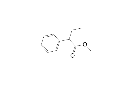 Benzeneacetic acid, .alpha.-ethyl-, methyl ester