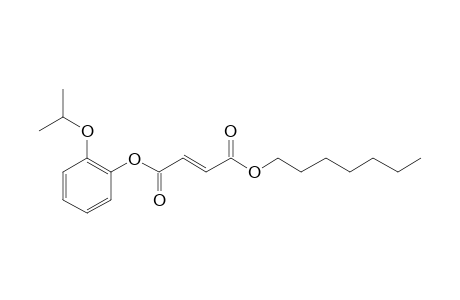 Fumaric acid, heptyl 2-isopropoxyphenyl ester