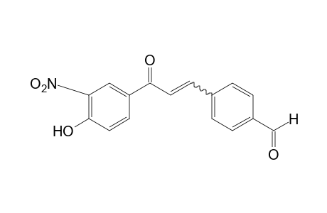 p-[beta-(4-Hydroxy-3-nitrobenzoyl)vinyl]benzaldehyde