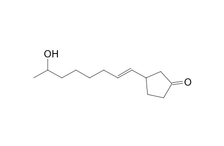 3-(E-1'-OCTEN-7'-OLYL)-CYCLOPENTANONE