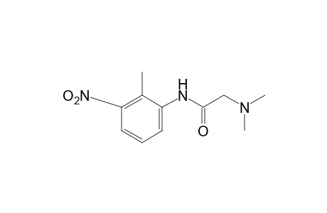 2-(Dimethylamino)-3'-nitro-o-acetotoluidide