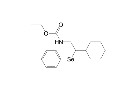 (2-Cyclohexyl-2-phenylseleno-ethyl)-carbamic acid, ethyl ester