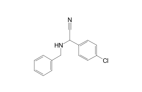 2-(Benzylamino)-2-(4-chlorophenyl)acetonitrile