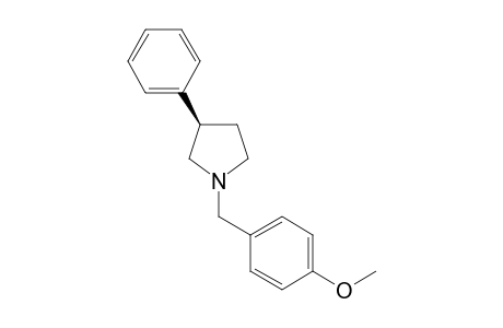 (+)-(R)-N-(p-Methoxybenzyl)-3-phenyl Pyrrolidine