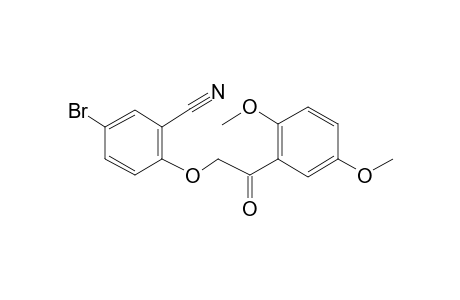 5-Bromo-2-[2-(2,5-dimethoxy-phenyl)-2-oxo-ethoxy]-benzonitrile