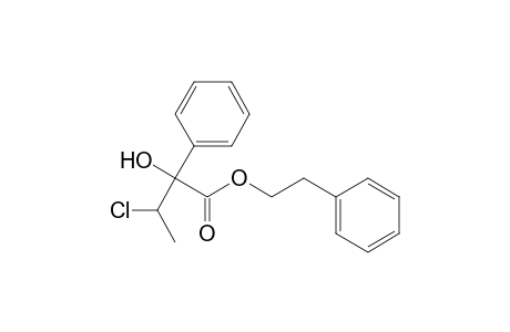 Phenethyl 3-Chloro-2-hydroxy-2-phenylbutanoate