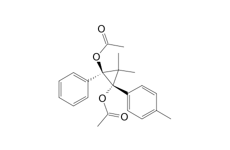3,3-DIMETHYL-1-(4-METHYLPHENYL)-2-PHENYLCYClOPROPANE-TRANS-1,2-DIYL-DIACETATE