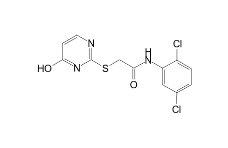 acetamide, N-(2,5-dichlorophenyl)-2-[(4-hydroxy-2-pyrimidinyl)thio]-