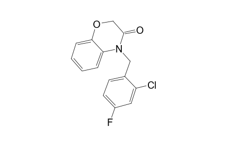 2H-1,4-Benzoxazin-3(4H)-one, 4-[(2-chloro-4-fluorophenyl)methyl]-