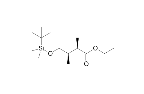 ethyl (2R,3R)-4-[tert-butyl(dimethyl)silyl]oxy-2,3-dimethyl-butanoate